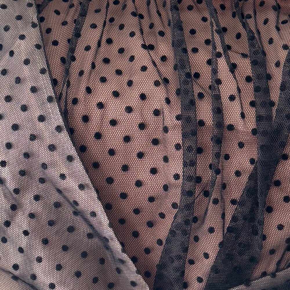 NWT Anthropologie Tulle Dot Maxi Dress - Picture 13 of 16